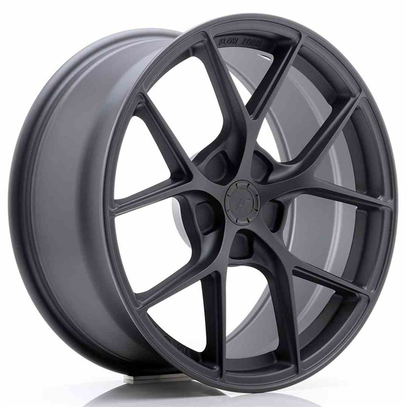 JR Wheels SL01 18x8 ET35-40 5H BLANK Matt Gun Metal JR Wheels SL01 18x8 ET35-40 5H BLANK Matt Gun Metal