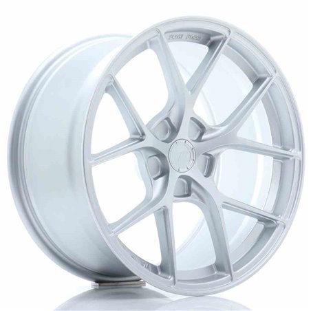 JR Wheels SL01 18x9,5 ET25-38 5H BLANK Matt Silver