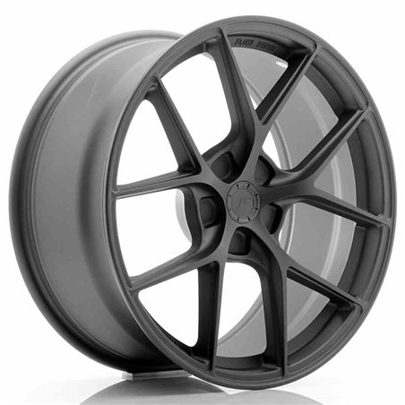 JR Wheels SL01 19x8 ET40 5H BLANK Matt Gun Metal