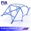 Arceau de Sécurité BMW (E36) 3-Series 4-portes Berline Propulsion Multipoints arceau à souder V1