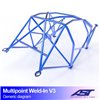 Arceau de Sécurité BMW (E36) 3-Series 3-portes Compact Propulsion Multipoints arceau à souder V3