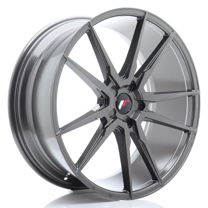 JR Wheels JR21 22x9 ET30-45 5H BLANK Hyper Gray JR Wheels JR21 22x9 ET30-45 5H BLANK Hyper Gray