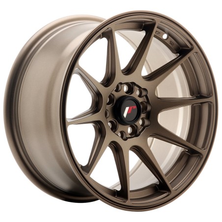JR Wheels JR11 17x9 ET25-35 Blank Matt Bronze