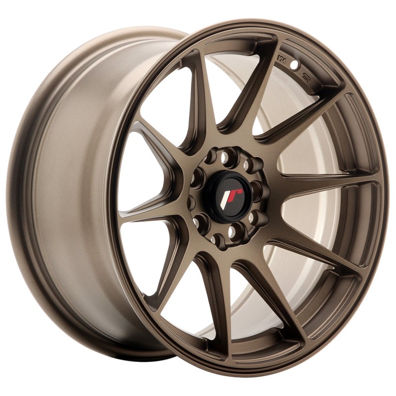 JR Wheels JR11 17x9 ET20 5x100/114 Matt Bronze