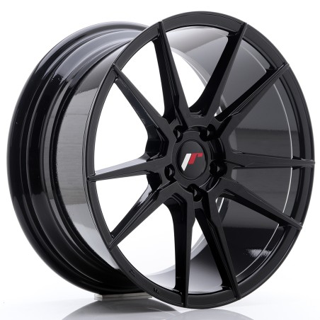 JR Wheels JR21 18x8,5 ET30-40 4H Blank Glossy Black