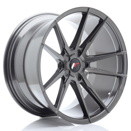 JR Wheels JR21 20x11 ET30-50 5H BLANK Hyper Gray