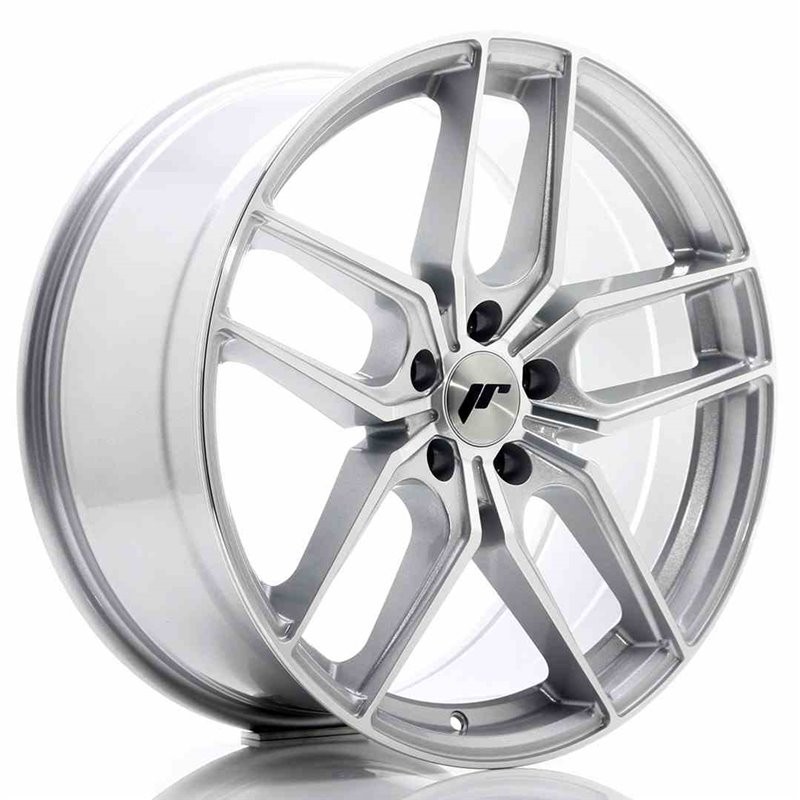 JR Wheels JR25 19x9,5 ET35 5x120 Silver Machined Face