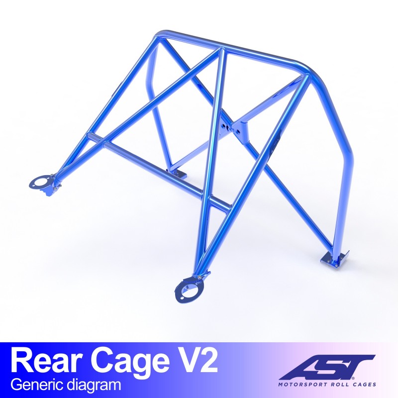 Demi-Arceau MAZDA MX-5 (NB) 2-portes Roadster Demi-arceau V2