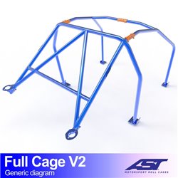 Arceau de Sécurité MAZDA MX-3 (EC) 3-portes Coupe Arceau complet V2
