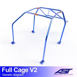 Arceau de Sécurité MAZDA MX-3 (EC) 3-portes Coupe Arceau complet V2