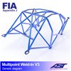 Arceau de Sécurité OPEL Corsa (D) 3-portes Compacte Multipoints arceau à souder V3