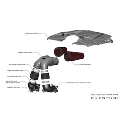 Admission carbone Eventuri Audi RSQ8 / SQ7 / SQ8 2020+