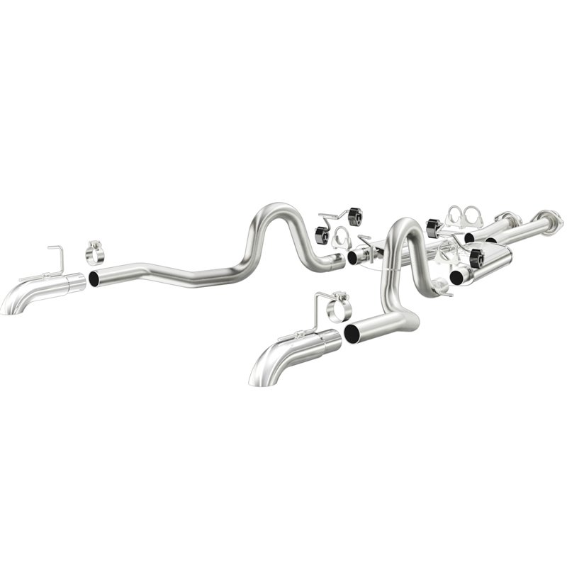 MagnaFlow 1987-1993 Ford Mustang Street Series Système D'échappement Cat-Back Performance