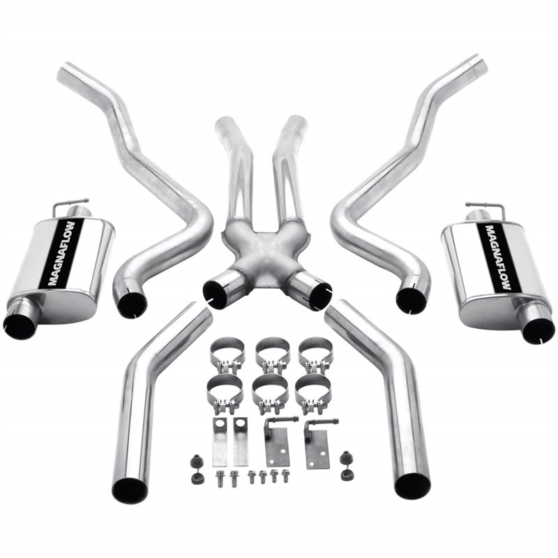 MagnaFlow Street Series Crossmember-Back Performance Système D'échappement 15852 MagnaFlow Street Series Crossmember-Back Performance Système D'échappement 15852