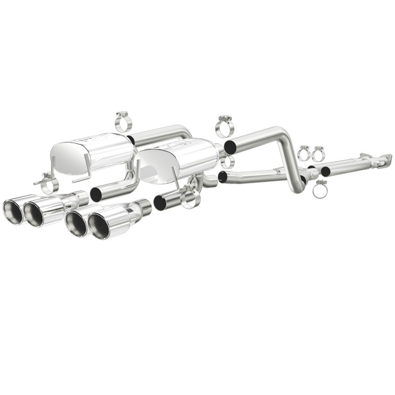 MagnaFlow 2005-2011 Chevrolet Corvette Street Series Système D'échappement Cat-Back Performance