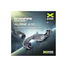 EVOX DownPipe Race Alpine A110 II
