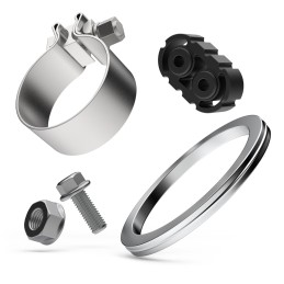 Kit De Remplacement De Silencieux D'échappement MagnaFlow D-Fit Performance Avec Silencieux 2009-2024 pour RAM 1500 5.7L