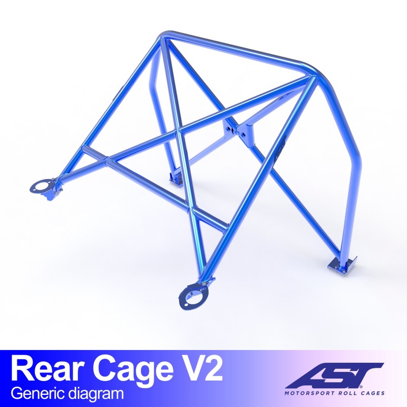 Demi-Arceau Renault Megane (Phase 3) 3-portes Compacte Demi-arceau V2