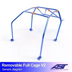 Arceau de Sécurité SUBARU BRZ (ZC6) 2-portes Coupe Arceau complet démontable V2