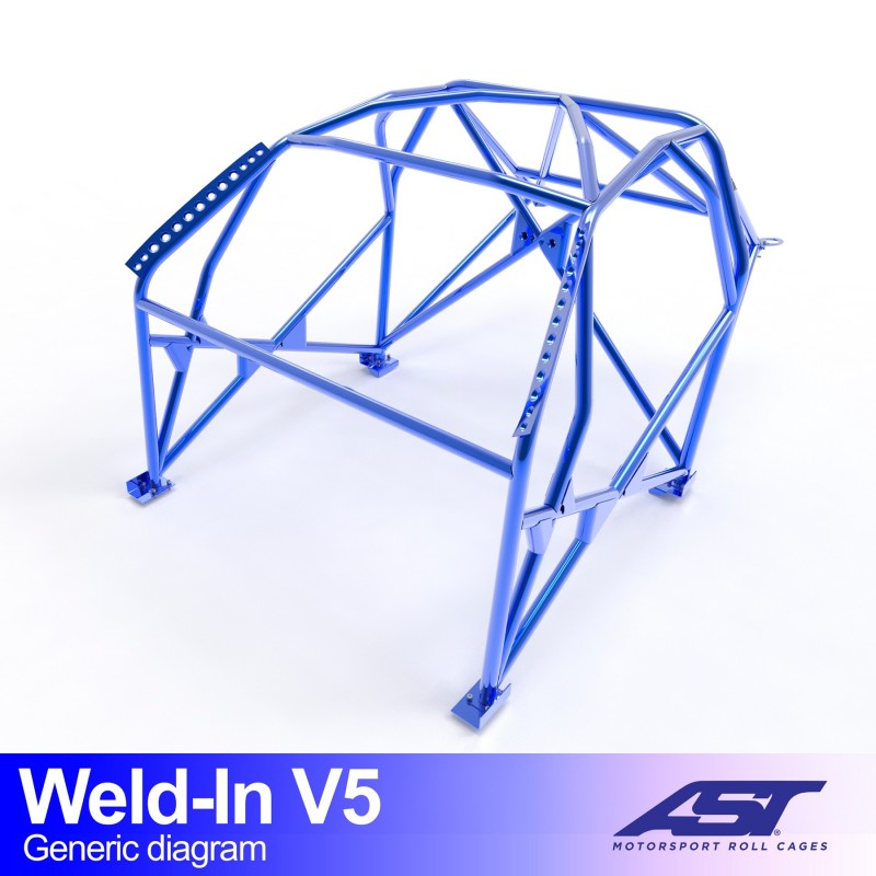 Arceau de Sécurité HYUNDAI I30 (PDE/PDEN) 5-portes Compacte arceau à souder V5