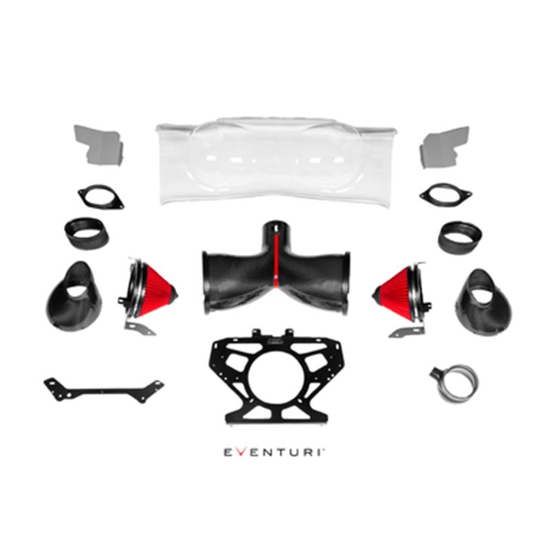 Admission carbone Eventuri Chevrolet Corvette C8 V8