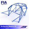 Arceau de Sécurité Subaru Impreza (GD) 4-portes Berline 4WD Multipoints arceau à souder V5