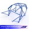 Arceau de Sécurité BMW (E46) 3-Series 2-portes Coupe Propulsion Multipoints arceau à souder V4 NASCAR-portes pour drift