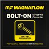 MagnaFlow 1987-1988 Land Rover Range Rover Convertisseur Catalytique Ajustement Direct Norme Fédérale / EPA Standard