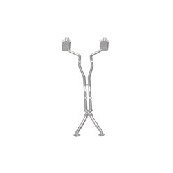 MagnaFlow 2004-2005 Cadillac CTS Série Route Cat-Back Système d'Échappement Performance