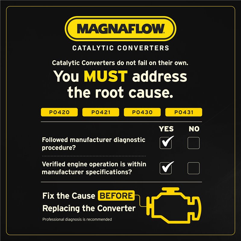MagnaFlow 2005-2006 Audi A4 Quattro Convertisseur Catalytique Ajustement Direct Norme Californie CARB
