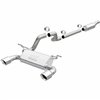 MagnaFlow 2018-2025 Jeep Wrangler Série Route Cat-Back Système d'Échappement Performance
