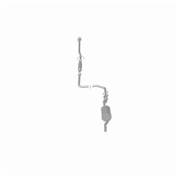 BRExhaust 1996-2000 Honda Civic 1.6L Ajustement Direct Système d'Échappement de Remplacement