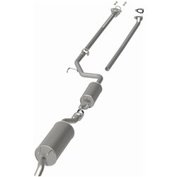 BRExhaust 2012-2015 Honda Civic 1.8L Ajustement Direct Système d'Échappement de Remplacement
