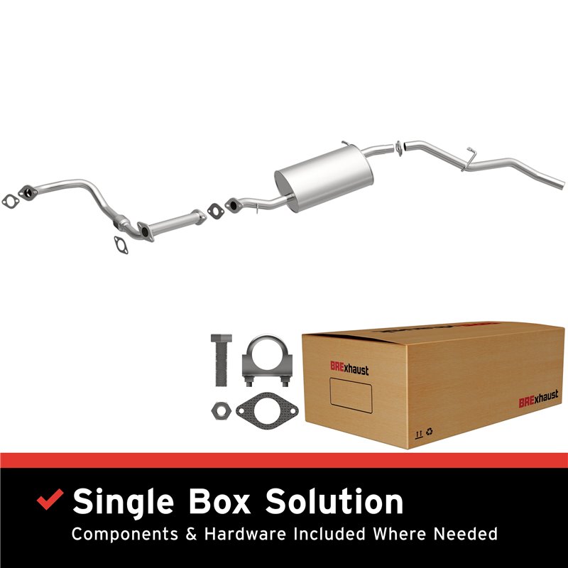 BRExhaust 2000-2004 Nissan Xterra 3.3L Ajustement Direct Système d'Échappement de Remplacement