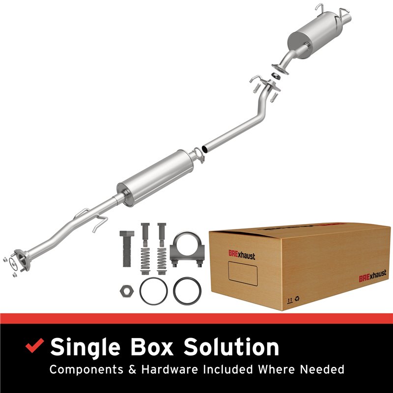 BRExhaust 2007-2009 Honda CR-V 2.4L Ajustement Direct Système d'Échappement de Remplacement