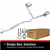 BRExhaust 2005-2005 Subaru Outback 2.5L Ajustement Direct Système d'Échappement de Remplacement