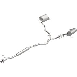 BRExhaust 2005-2005 Subaru Outback 2.5L Ajustement Direct Système d'Échappement de Remplacement