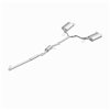 BRExhaust 1998-2002 Honda Accord 3.0L Ajustement Direct Système d'Échappement de Remplacement