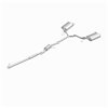 BRExhaust 1998-2002 Honda Accord 3.0L Ajustement Direct Système d'Échappement de Remplacement