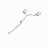 BRExhaust 1998-2002 Honda Accord 3.0L Ajustement Direct Système d'Échappement de Remplacement
