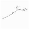 BRExhaust 1998-2002 Honda Accord 3.0L Ajustement Direct Système d'Échappement de Remplacement