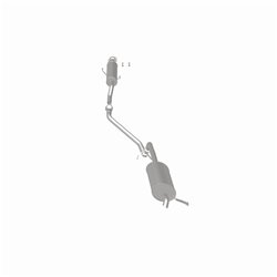 BRExhaust 2011-2013 Kia Forte 2.0L Ajustement Direct Système d'Échappement de Remplacement