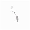 BRExhaust 2012-2017 Nissan Versa 1.6L Ajustement Direct Système d'Échappement de Remplacement