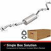 BRExhaust 2000-2003 Mitsubishi Montero Sport Ajustement Direct Système d'Échappement de Remplacement