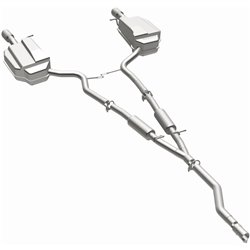BRExhaust 2005-2008 Audi A4 Quattro 2.0L Ajustement Direct Système d'Échappement de Remplacement