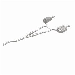 BRExhaust 2005-2008 Audi A4 Quattro 2.0L Ajustement Direct Système d'Échappement de Remplacement