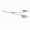 BRExhaust 2005-2008 Audi A4 Quattro 2.0L Ajustement Direct Système d'Échappement de Remplacement