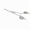 BRExhaust 2005-2008 Audi A4 Quattro 2.0L Ajustement Direct Système d'Échappement de Remplacement