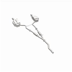 BRExhaust 2005-2008 Audi A4 Quattro 2.0L Ajustement Direct Système d'Échappement de Remplacement