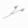 BRExhaust 2005-2008 Audi A4 Quattro 2.0L Ajustement Direct Système d'Échappement de Remplacement